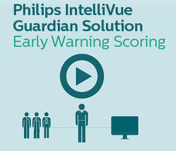 Philips IntelliVue Guardian L&ouml;sung Early Warning Scoring​