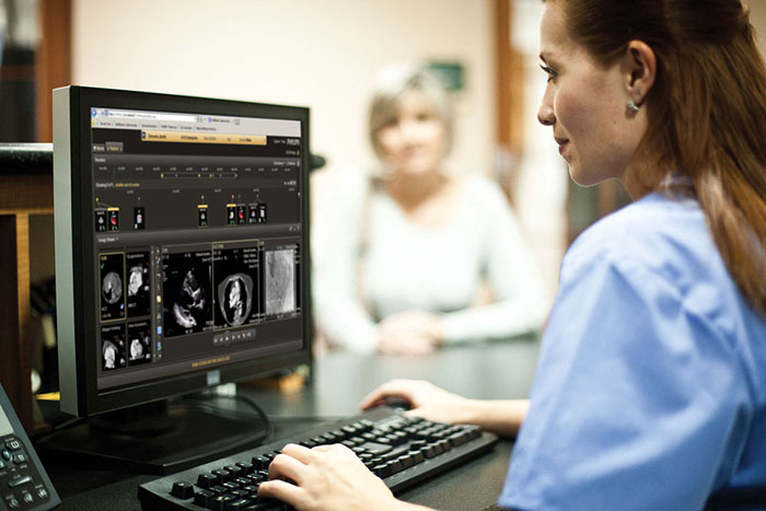 Einfacher Abruf von Patientendaten w&auml;hrend eines Beratungsgespr&auml;chs​