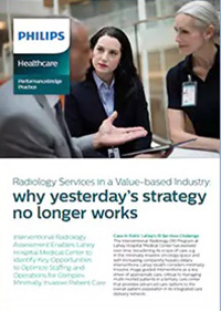 Fallstudie &uuml;ber Radiologiedienste in einer wertbasierten Branche​