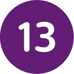 13&nbsp;Kreissymbol image