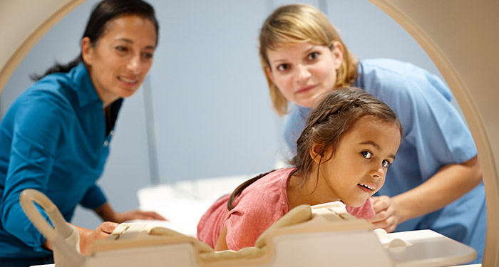 Ansprechende Umgebung w&auml;hrend der MRT-Untersuchung mit Philips In-Bore​