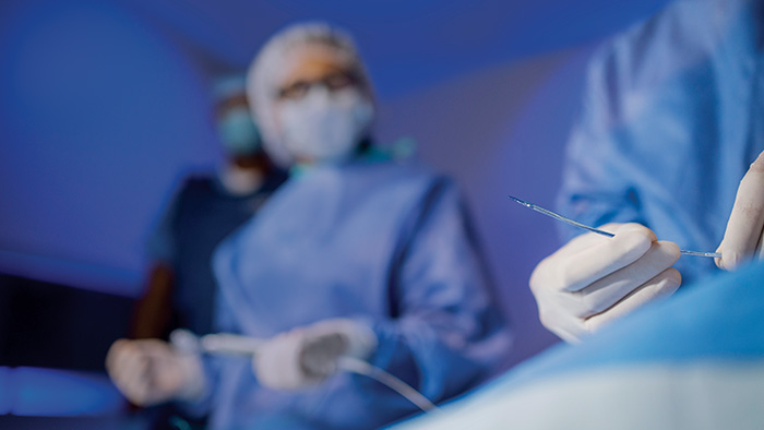 Instrumente f&uuml;r die Behandlung peripherer Gef&auml;&szlig;e