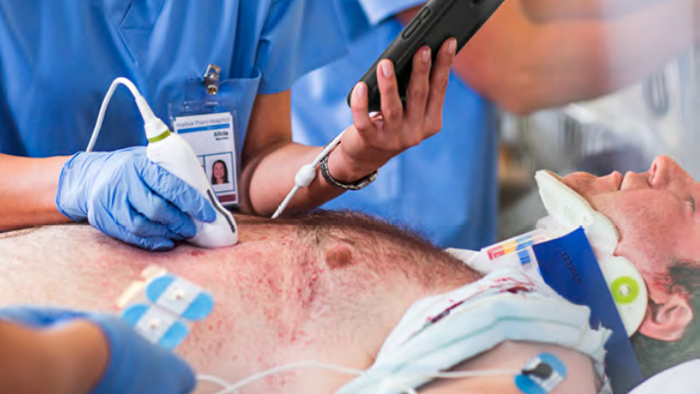 Patient in Behandlung