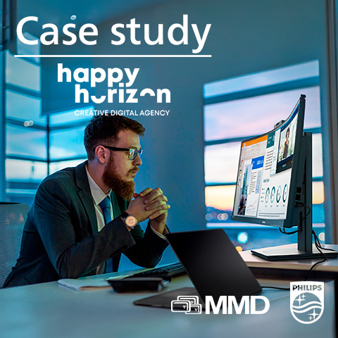 Philips Monitors case studies happy horizon
