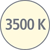 Symbol für 3.500 Kelvin Farbtemperatur
