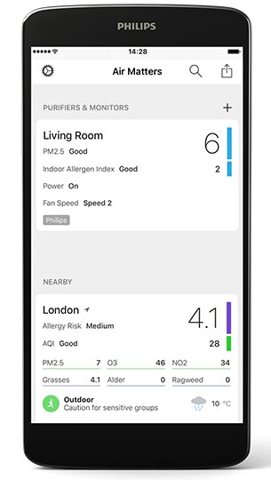 Air Matters&nbsp;&ndash; Innenraum-Steuerung