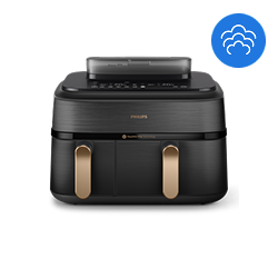 5000 Series​ Philips Steam Airfryer Dual Basket
