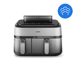 5000 Series​ Philips Steam Airfryer Dual Basket