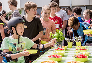 Fettleibigkeit im Kindesalter reduzieren und einen gesunden Lebensstil f&ouml;rdern