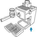 Saeco Poemia Siebtr&auml;ger-Espressomaschine