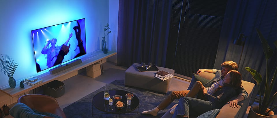 Philips Ambilight-Fernseher | Der beste Fernseher f&uuml;r Musik