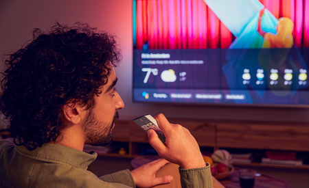 Smart TV-Sprachsteuerung &ndash; Mobilger&auml;t