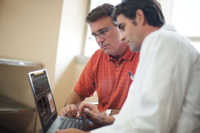 Mobiler Abruf von Patientendaten &uuml;ber Laptop mit IntelliSpace Cardiovascular​