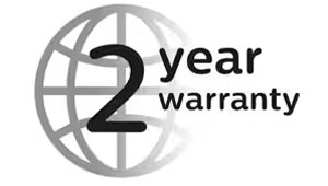 Symbol "2 Jahre Produktgarantie"